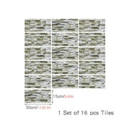 VBXOAE Stone Effect Wall Panels Fake Stone Paneling for Living Room Kitchen Bathroom Natural Stone Look Covers 72 sq ft 16Pcs